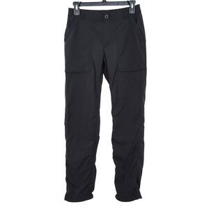 REI Co-Op Savanna Trails Nylon Pants Size 2 Black Lightweight Outdoor Hiking
